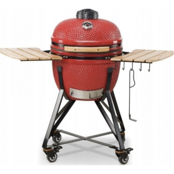 Grill ceramiczny Kamado Bono LIMITED Czerwony